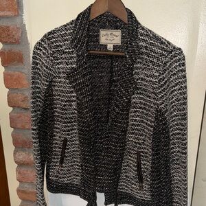 Lucky Brand Black and White Women's Jacket
